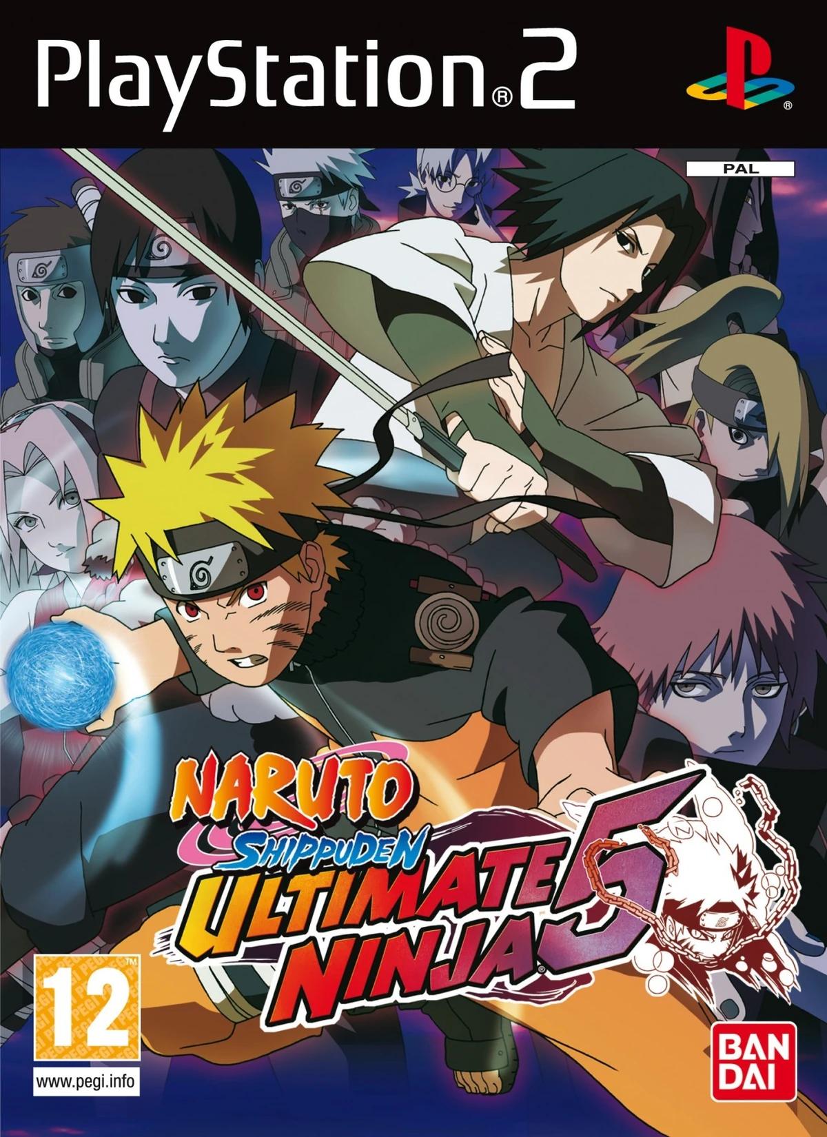 Naruto Shippuden – Ultimate Ninja 5 – PS2 ROM & ISO Game Download for Android
