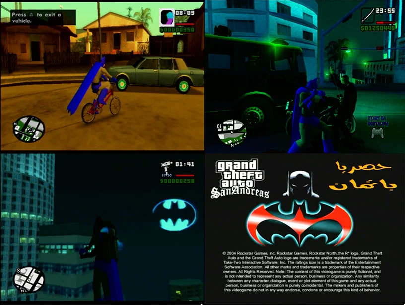 GTA Batman Gameplay